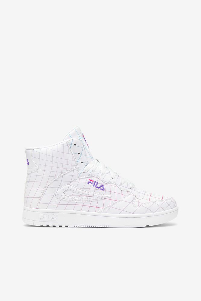 Fila Trainers Womens White Fx-dsx Mid - Ireland 57693-XUAO